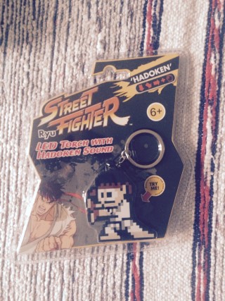 Arcade Block March 2015 Street Figher LED Keyring