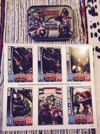 Zavvi ZBox May 2015 Hero Attax