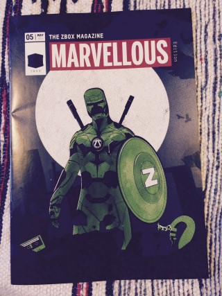 Zavvi ZBox May 2015 Marvellous Magazine