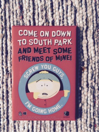 Zavvi ZBox Lucky Dip June 2015 South Park Fridge Magnet