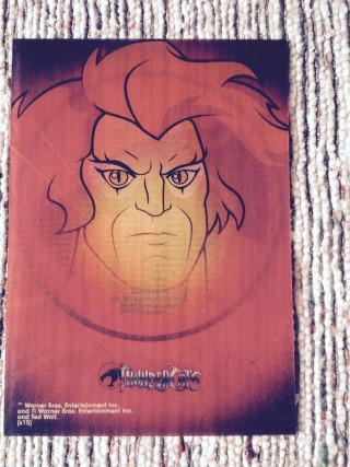 Zavvi ZBox Lucky Dip June 2015 Thundercats Hologram Postcard