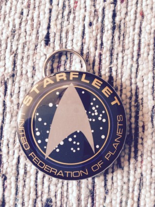 Infinity Crates July 2015 Starfleet Key Ring
