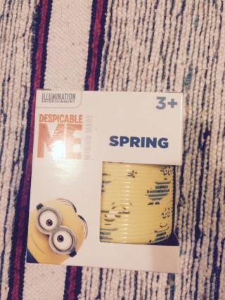 Infinity Crates August 2015 Despicable Me Spring