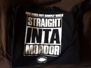 Infinity Crates September 2015 Mordor TShirt