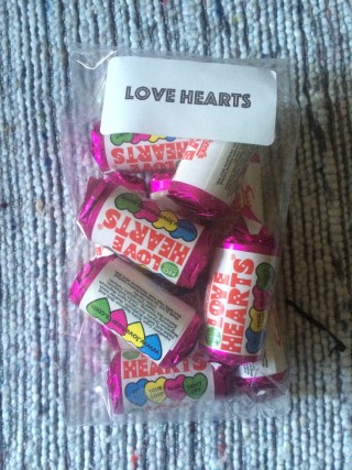 Scoff Club September 2015 Love Hearts