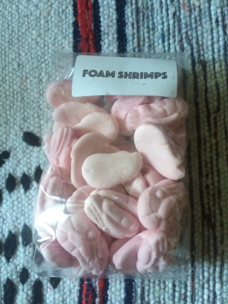 Scoff Club September 2015 Foam Shrimps