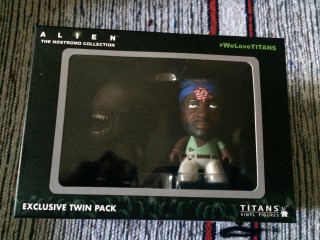 Horror Block September 2015 Alien Titan Vinyls