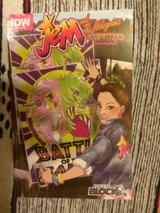 Nerd Block October 2015 Jem Comic Annual