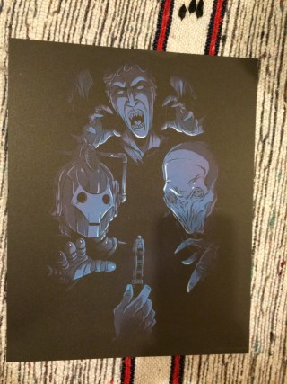 LootChest October 2015 Doctor Who Print