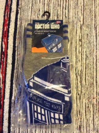 Zavvi ZBox October 2015 Doctor Who Socks