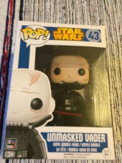 Nerd Block December 2015 Unmasked Vader Funko POP Vinyl