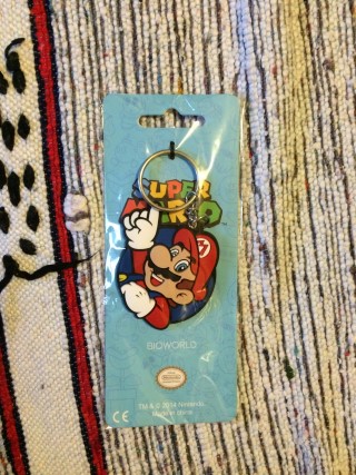 Zavvi ZBox Gamers Edition Nintendo December 2015 Mario Keyring