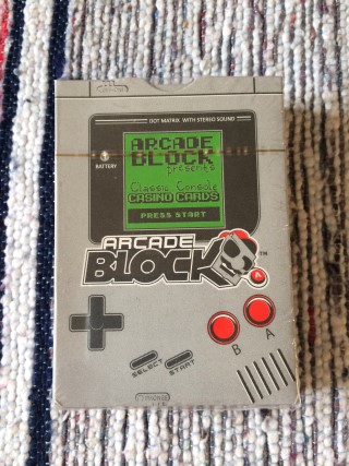 Arcade Block December 2015 Playing Cards