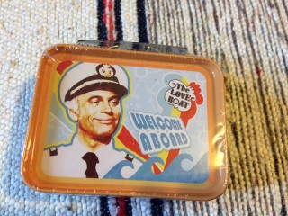 Retro Pop Box 80s January 2016 The Love Boat Tin