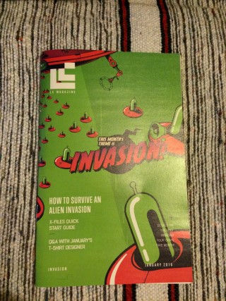 Loot Crate January 2016 Mini Magazine
