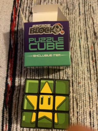 Arcade Block January 2016 Puzzle Cube