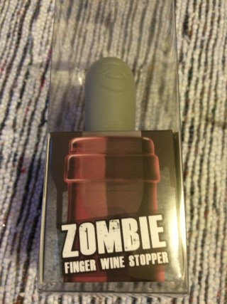 Horror Block February 2016 Zombie Finger Wine Stopper