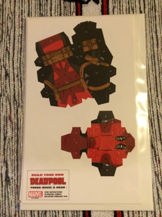 Cosmic Toy Box February 2016 Build Your Own Deadpool