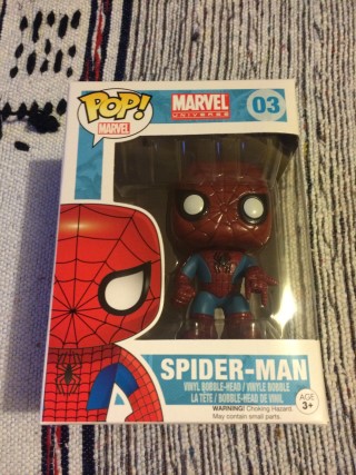 Infinity Crates February 2016 Spider-man Funko POP Vinyl