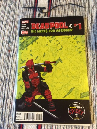 Comic Block February 2016 Deadpool Mercs For Money Comic