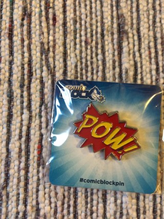 Comic Block February 2016 POW Badge