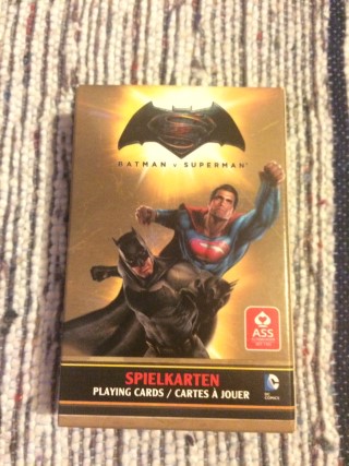 Lootchest March 2016 Batman Superman Playing Cards