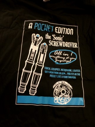 Infinity Crates March 2016 Doctor Who TShirt
