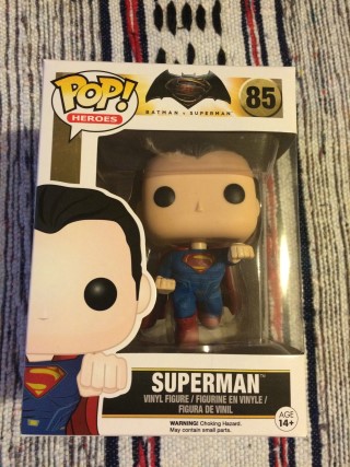 Comic Block March 2016 Superman Funko POP Vinyl