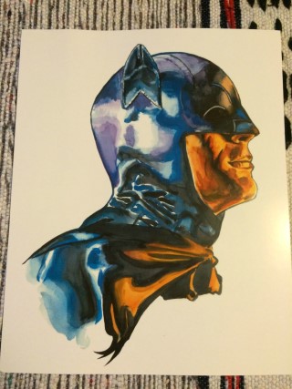 Comic Block March 2016 Batman Print