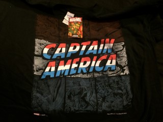 Comic Block April 2016 Captain America TShirt