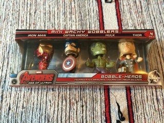 Comic Block May 2016 Avengers Wacky Wobblers