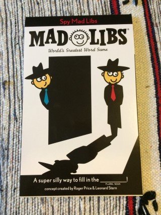 Loot Crate Mystery Crate May 2016 Mad Libs Word Game