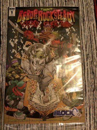 Comic Block June 2016 Bebop And Rocksteady Comic