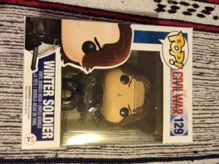 Infinity Crates June 2016 Winter Soldier Funko POP Vinyl