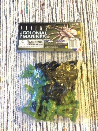 Sci Fi Block June 2016 Aliens Vs Colonial Marines Plastic Figures