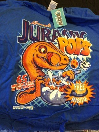 Sci Fi Block June 2016 Jurassic Pops TShirt