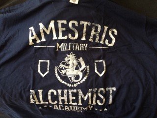 Shirt Punch August 2016 Grab Bag Fullmetal Alchemist TShirt