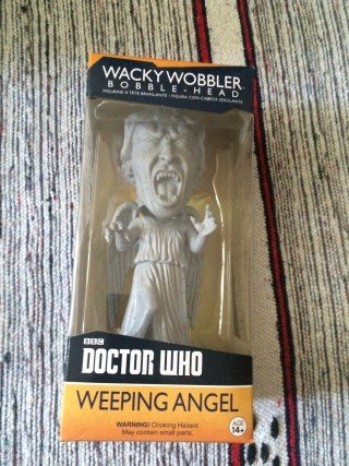 Zavvi ZBox August 2016 Doctor Who Weeping Angel Wacky Wobbler